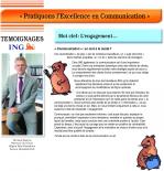 Témoignage en agence