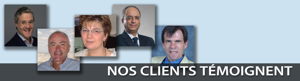 Nos clients témoignent